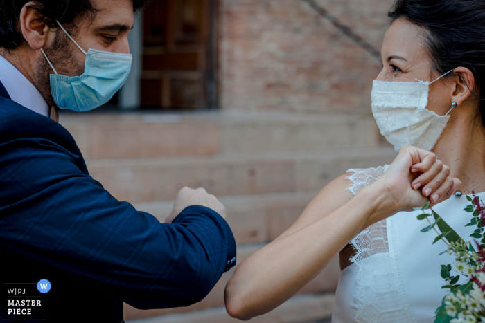 Fotografia de casamento em Capitole, Toulouse, França com um Hello em 2020