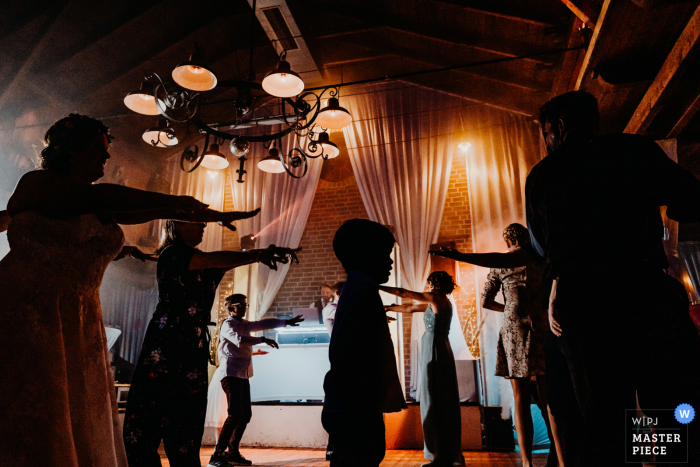 Grand Est Home wedding photography showing that Everyone wanted to dance