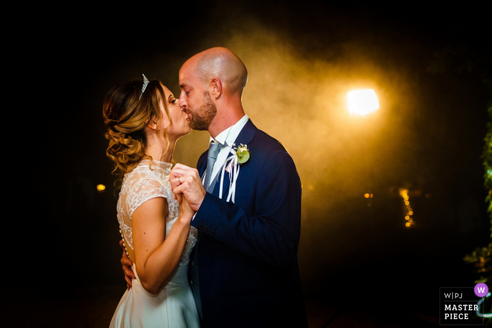 Castello Formentini, San Floriano del Collio, Gorizia, Itália fotografia de casamento da íntima Primeira dança