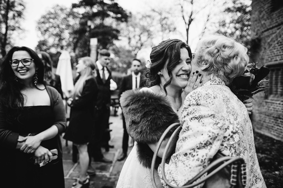 Aaron Storry | Northamptonshire wedding photographer for East Midlands Wedding couple photographed at Tudor Barn, UK