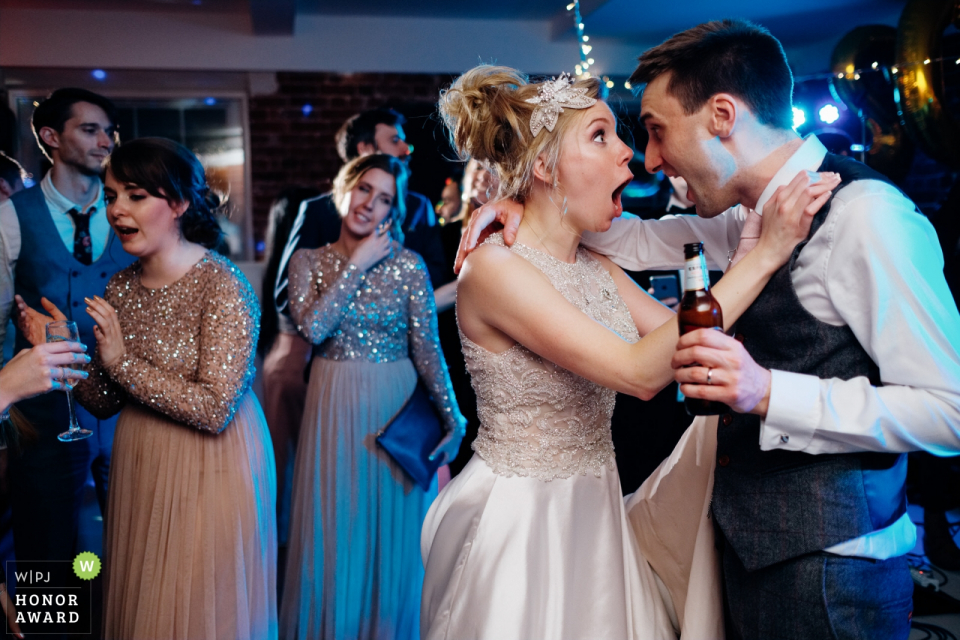 Sopley Mill wedding venue photo of a Fun couple party Sopley Mill wedding venue photo - Fun couple party