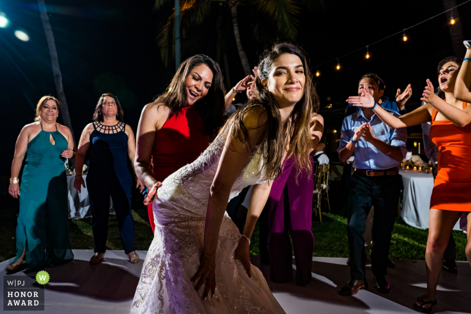 Marriot CasaMagna, Puerto Vallarta Mexico. | The bride and her mom dancing the night away. 