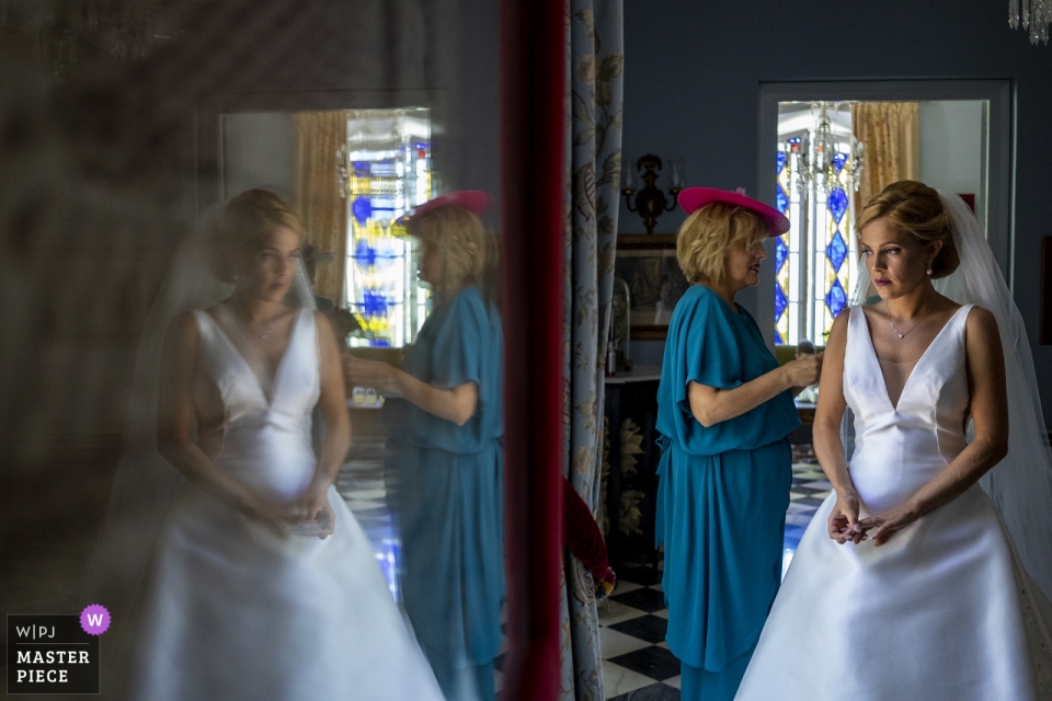 Foto por: <a href="https://www.wpja.com/contests/2019-v10/best-wedding-photographers/2543295"> Jesus Merida - Malaga Malaga </a> Málaga - Fotos de la boda en Hacienda del Álamo de los últimos toques antes de la ceremonia