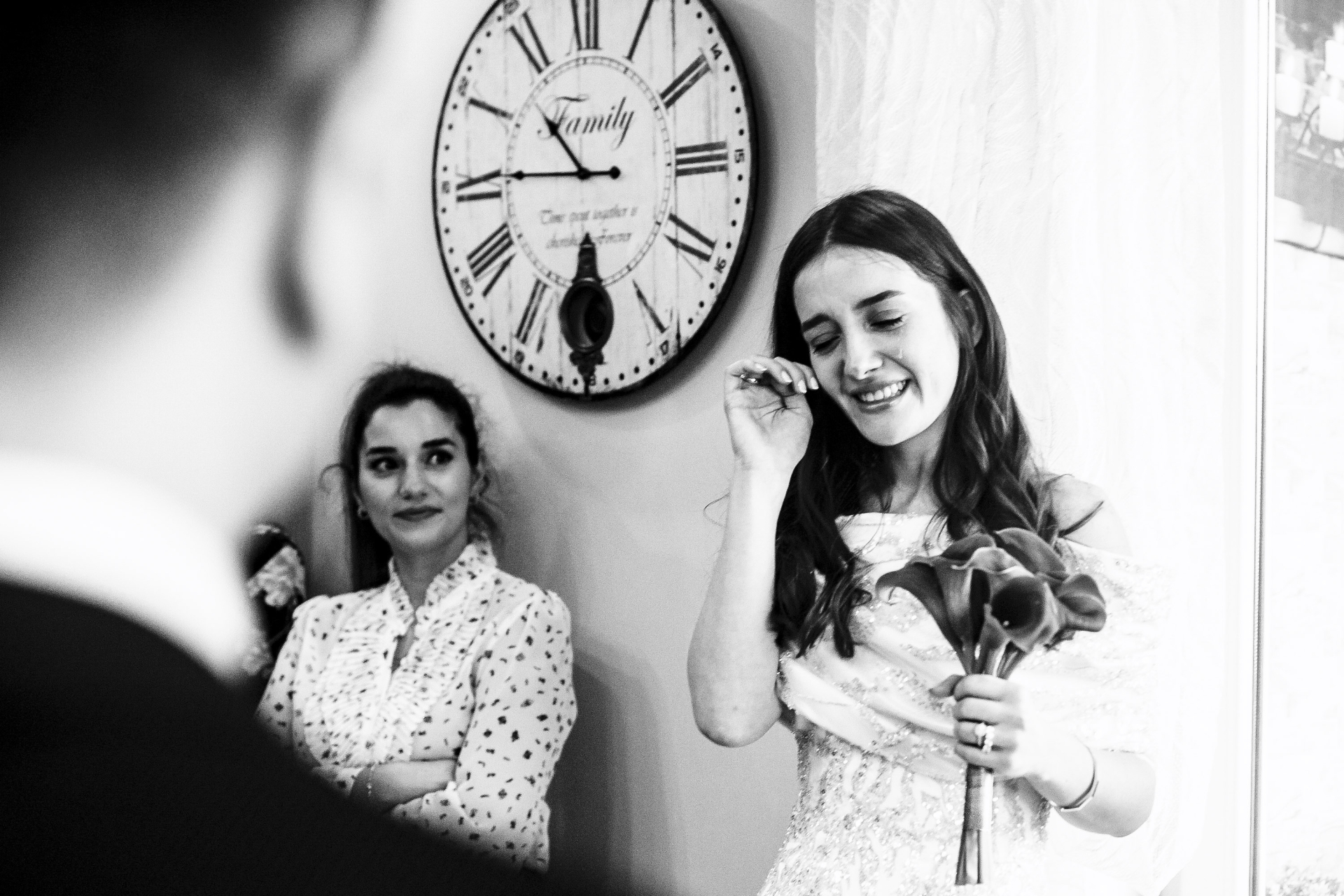 The groom's emotional journey with the bride to her home for a traditional farewell in Turkey The bride said her tearful goodbyes as the groom took her away to their new life together